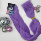 Glow in the Dark Coloured Extension Feed-In Hair – 100g