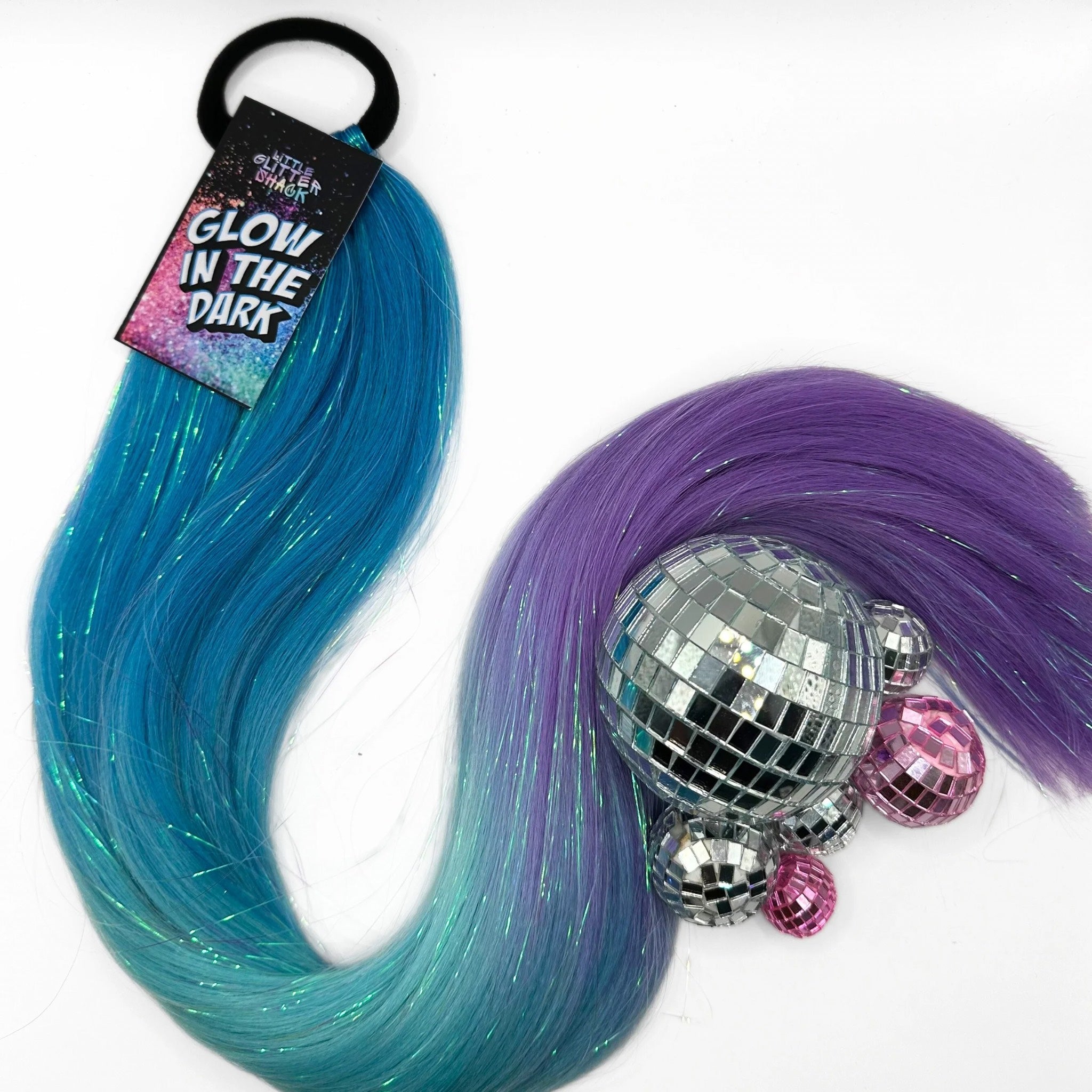 GLOW IN THE DARK Reusable Ponytail 100g