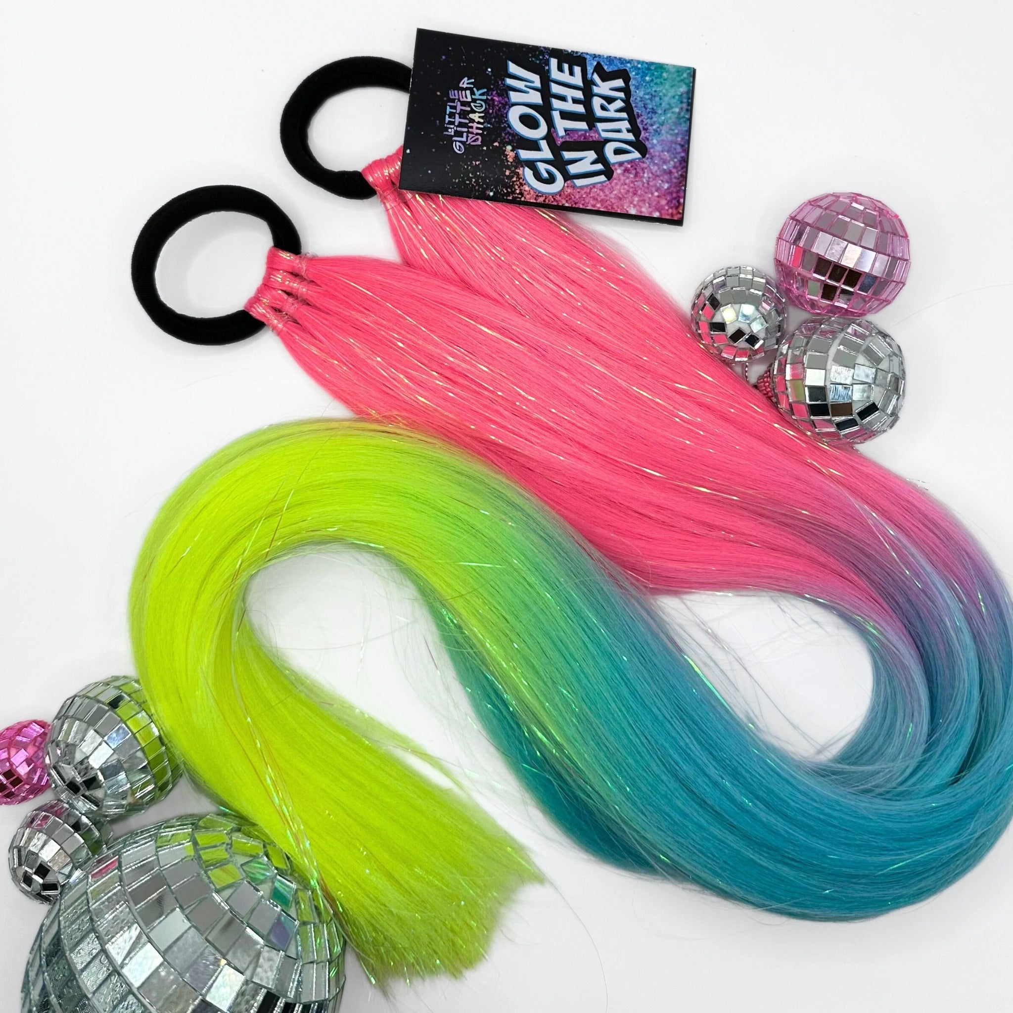 GLOW IN THE DARK Reusable Ponytail 50g