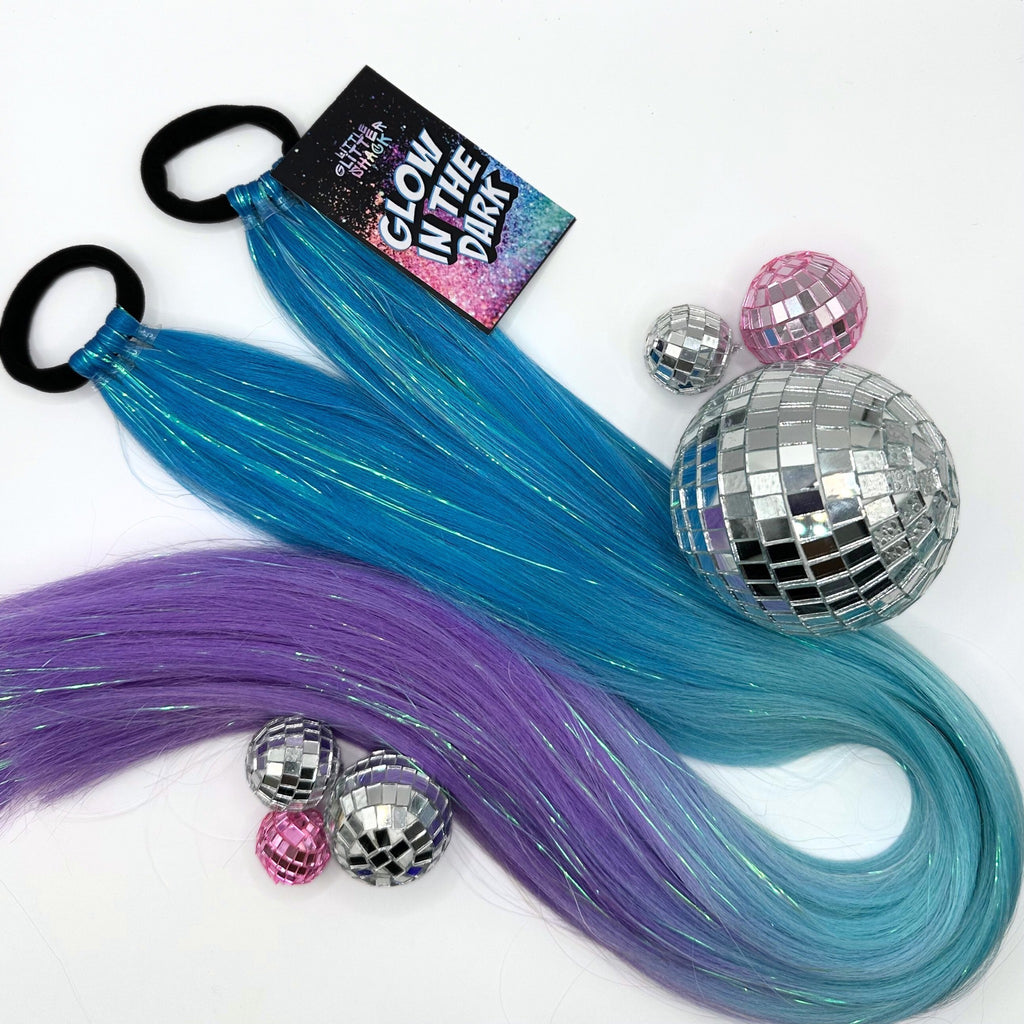 GLOW IN THE DARK Reusable Ponytail 50g