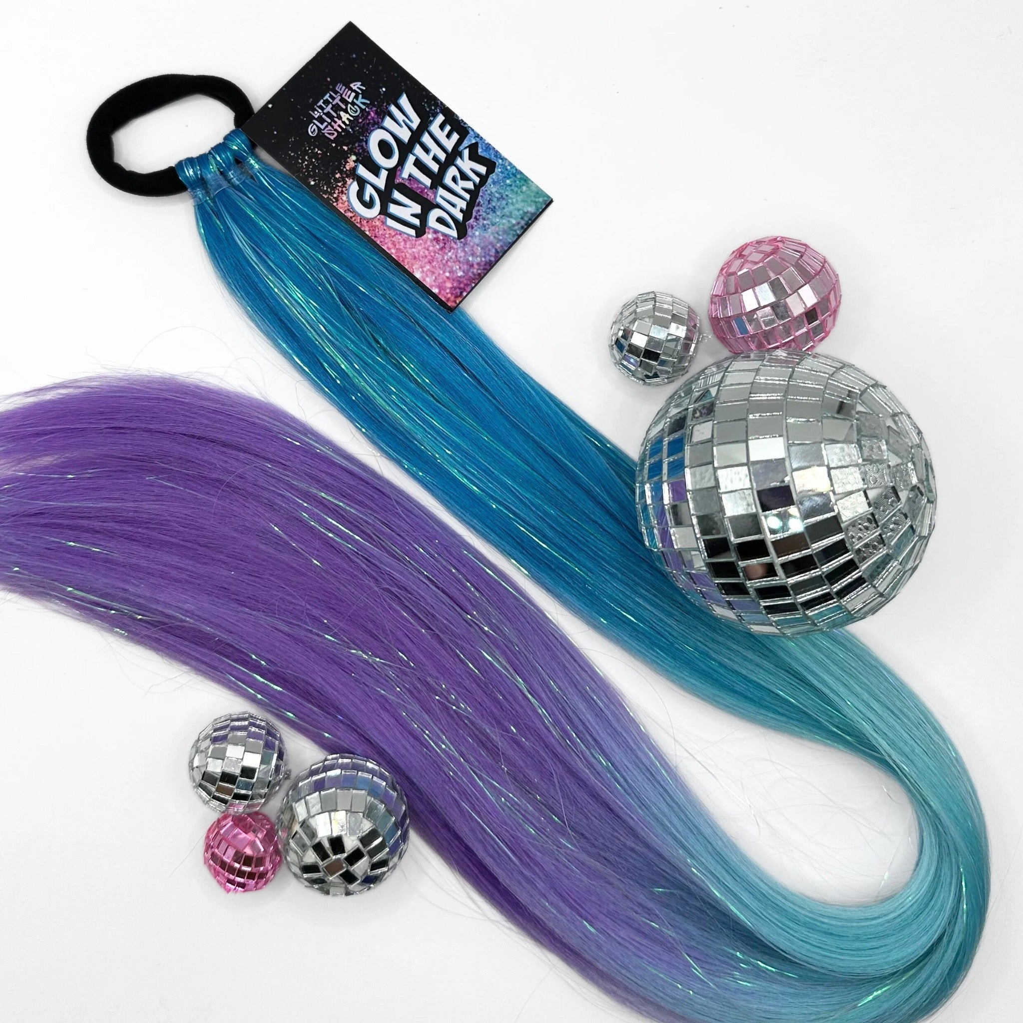GLOW IN THE DARK Reusable Ponytail 50g