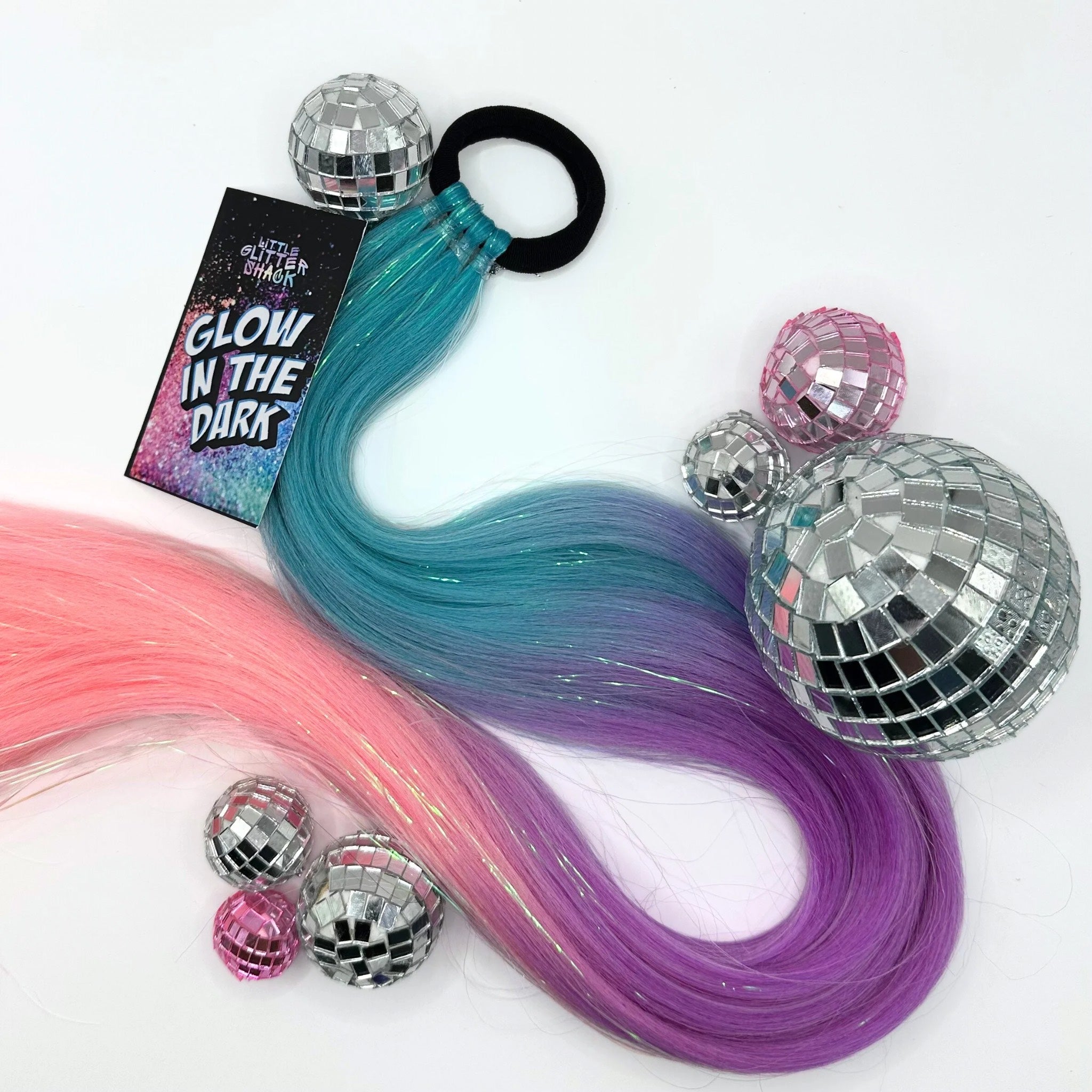 GLOW IN THE DARK Reusable Ponytail 50g