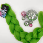 Glow in the Dark Coloured Extension Feed-In Hair – 100g