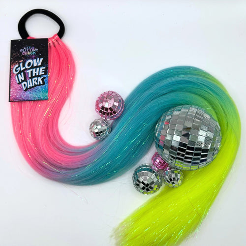 GLOW IN THE DARK Reusable Ponytail 100g