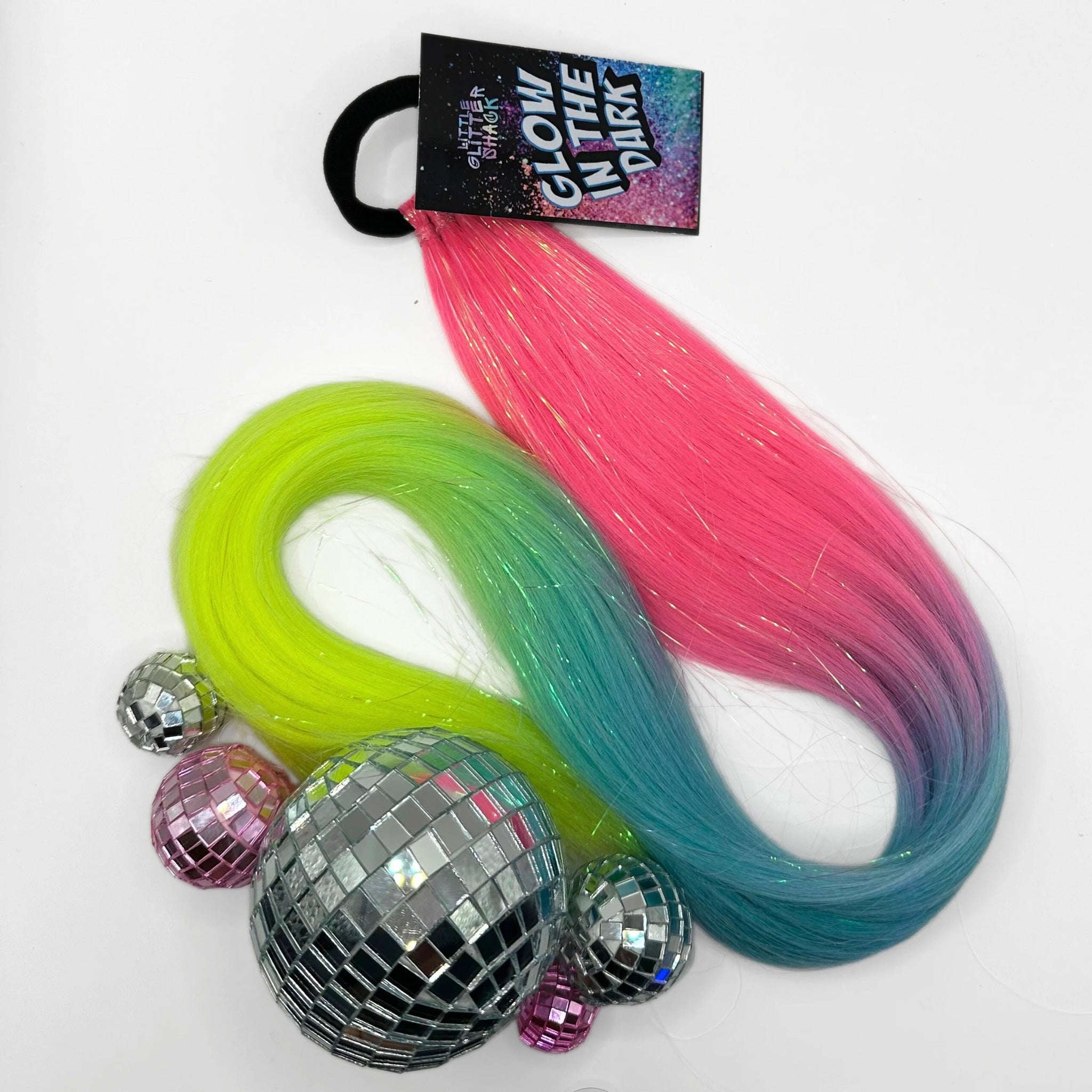 GLOW IN THE DARK Reusable Ponytail 50g